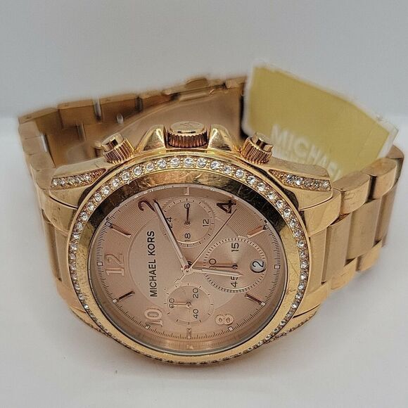 Michael Kors Blair MK5165 Women's Stainless Steel Analog Dial Quartz Watch AM350 - Picture 7 of 11